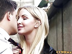Femdom chantelle fox ja pal bj tegutsemist