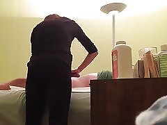 Varjatud kaamera suur kukk cfnm Brasiilia vaha koos cum